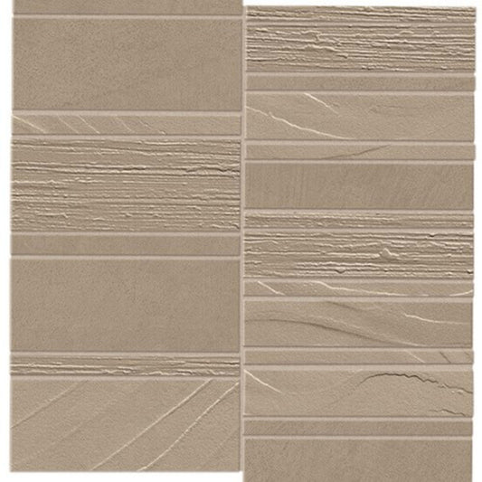 B-Natural in Ecru Trace Tile
