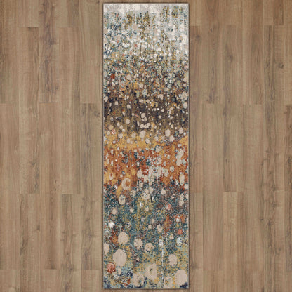 Soiree Torrent in Rose Gold Area Rugs