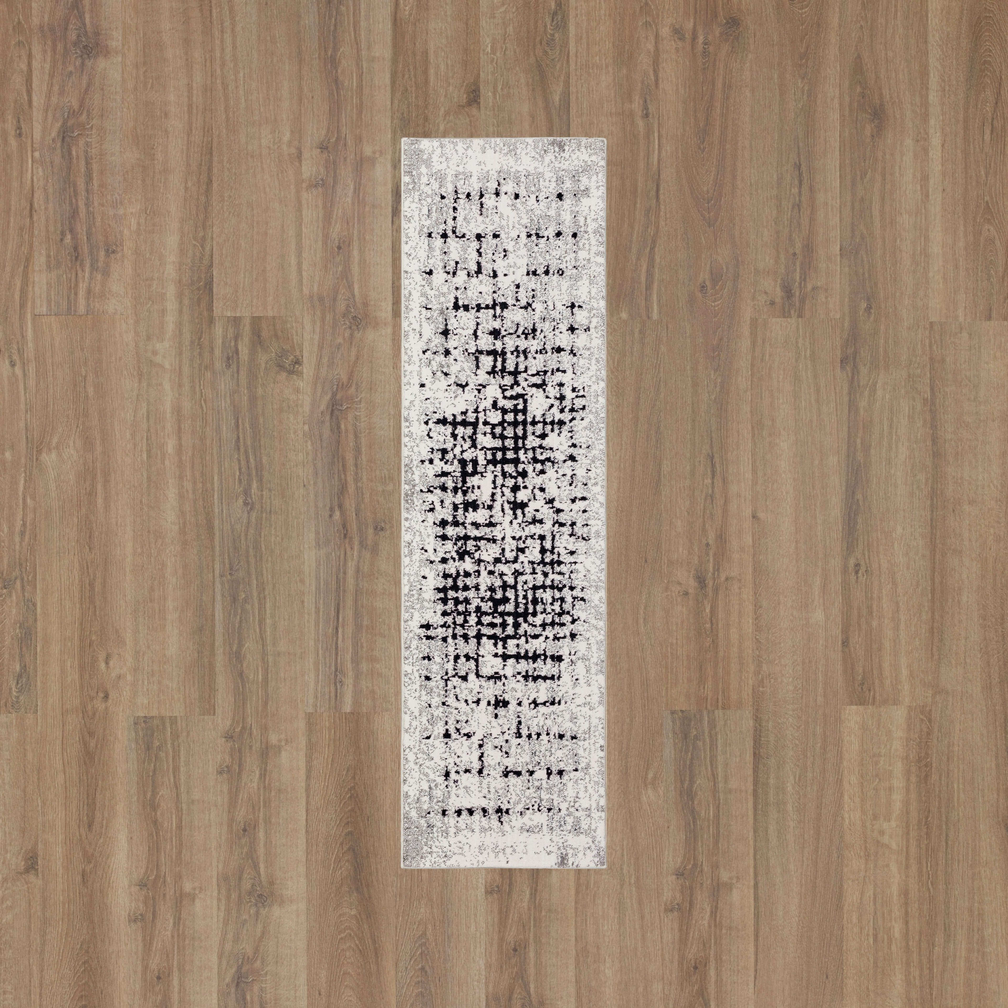 Epiphany Flux Screen in Alabaster Area Rugs