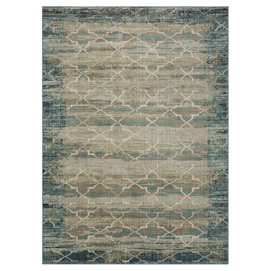 Dunes By Salt Life Beachcomber in Aqua Area Rugs
