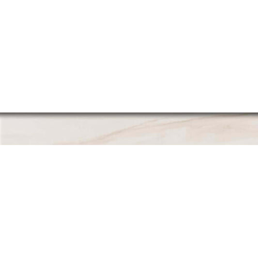 Charleston in White - Bullnose Tile