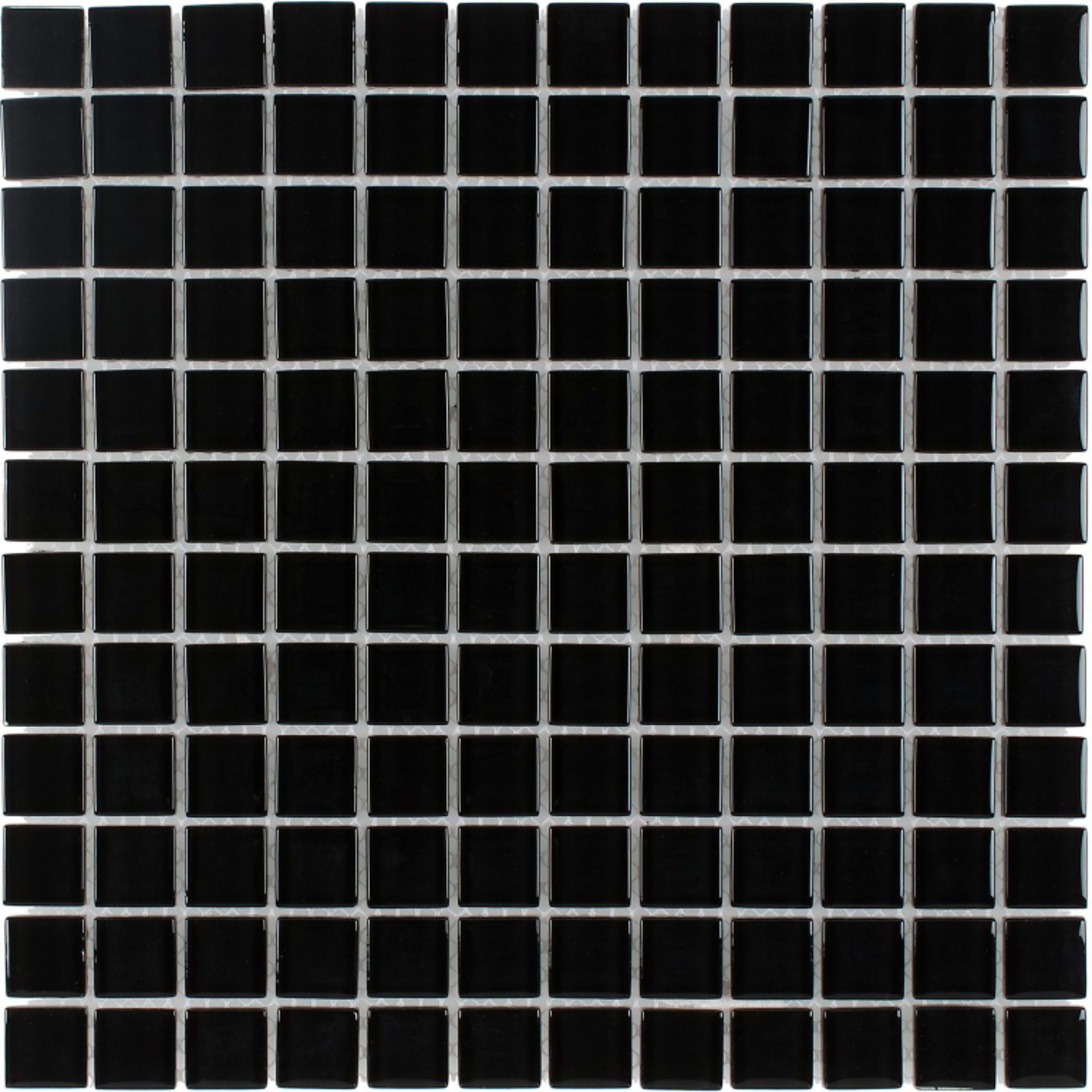 Splash in Deep Ocean 1×1 Glass Tile
