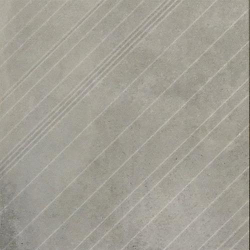 Borigni in Gray - Diagonal Tile