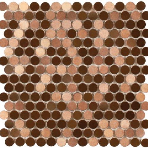 Perth Penny Rounds in Copper Brushed