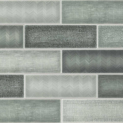 Collage in Loft Gray Tile