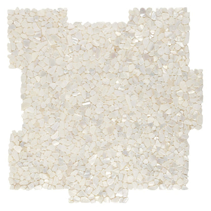 D-Lux Pearl in Pearl Slivers Natural Stone