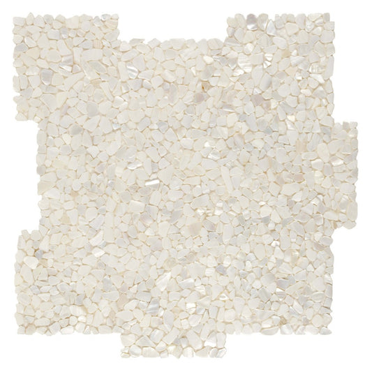 D-Lux Pearl in Pearl Slivers Natural Stone