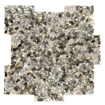 D-Lux Pearl in Smokey Pearl Slivers Natural Stone
