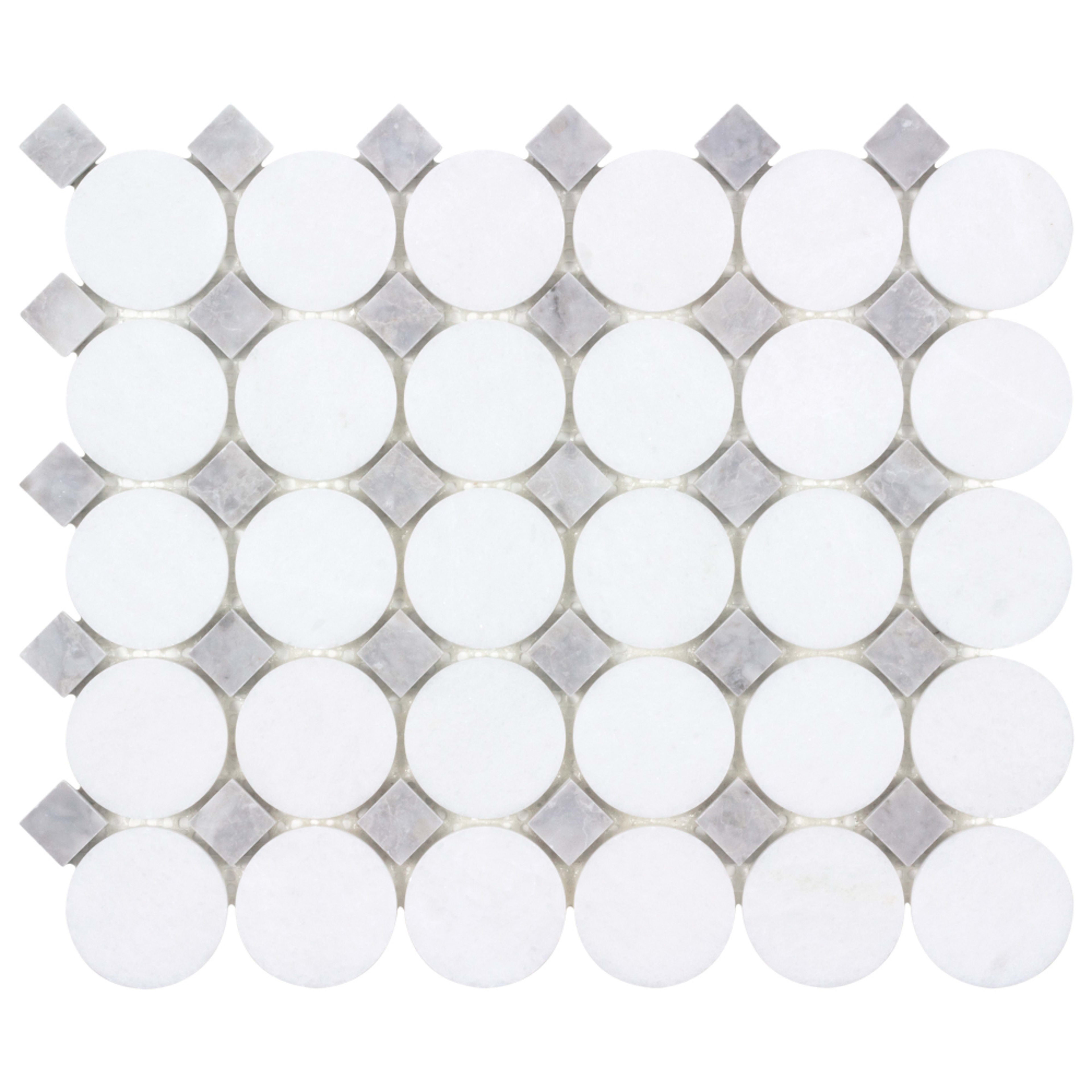 The Finish Line in Manor Gray Buttons Natural Stone