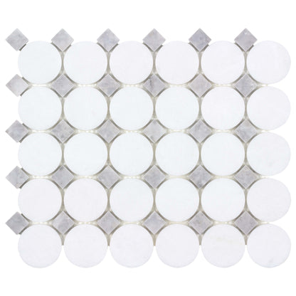 The Finish Line in Manor Gray Buttons Natural Stone
