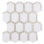 The Finish Line in Jeweled Hex Pale Beige Natural Stone
