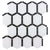 The Finish Line in Jeweled Hex Sable Black Natural Stone