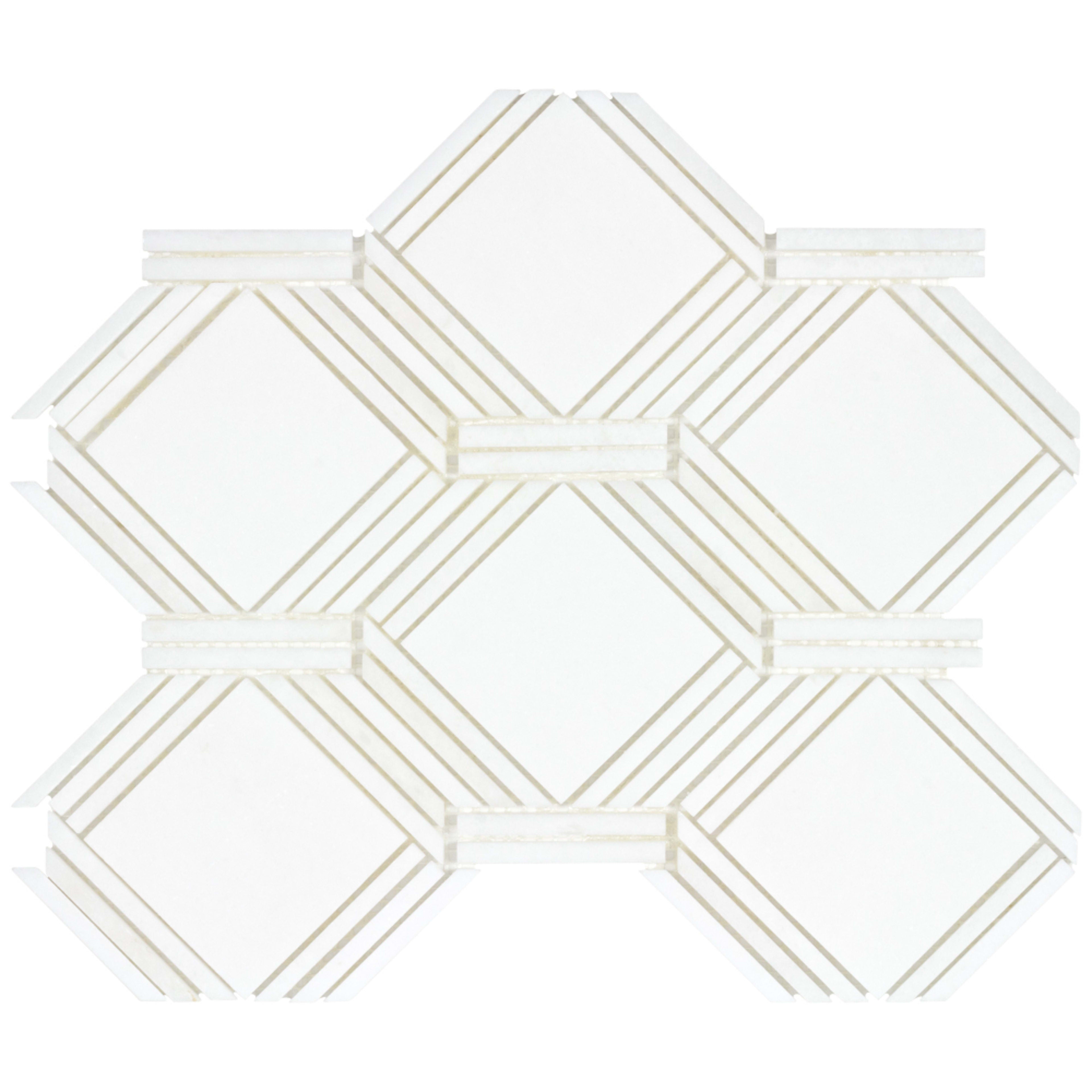 The Finish Line in Regal Regency White Natural Stone