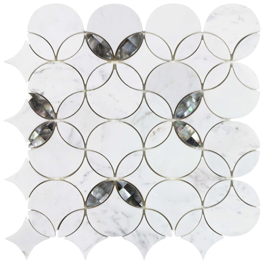 Panache in Filigree Pearl Natural Stone