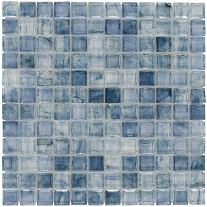 Splash in Sandy Seas Glass Tile
