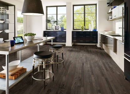 Prime Harvest Red Oak Solid in Oceanside Gray 2.25"