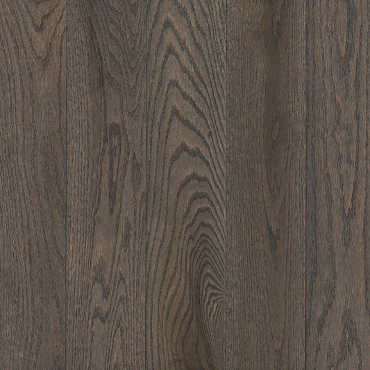 Prime Harvest Red Oak Solid in Oceanside Gray 3.25" - High Gloss Hardwood