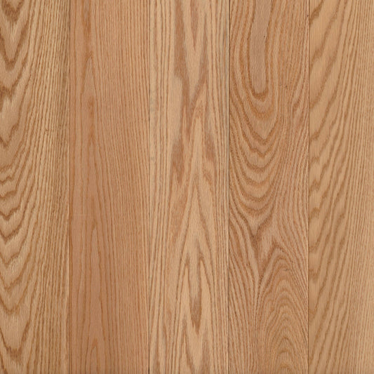 Prime Harvest Red Oak Solid in Natural 5" - High Gloss Hardwood