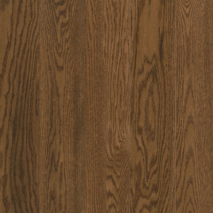 Prime Harvest Red Oak Solid in Forest Brown 5" - High Gloss Hardwood