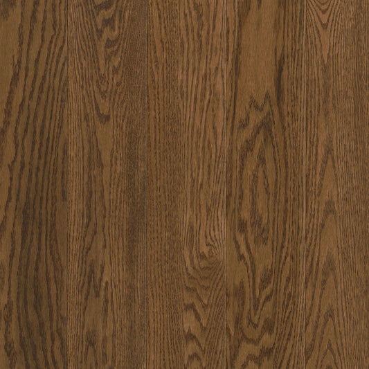 Prime Harvest Red Oak Solid in Forest Brown 5" - High Gloss Hardwood