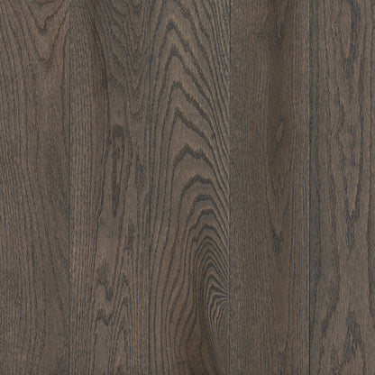 Prime Harvest Red Oak Solid in Oceanside Gray 5" - High Gloss Hardwood