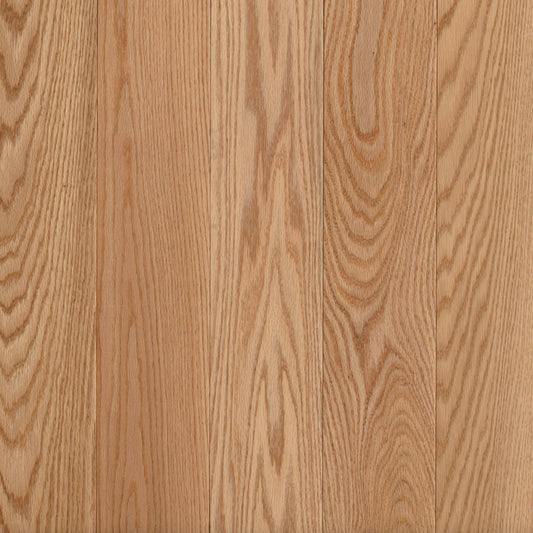 Prime Harvest Red Oak Solid in Natural 5" - Low Gloss Hardwood