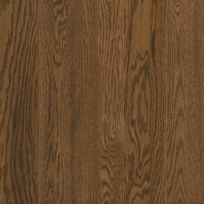 Prime Harvest Red Oak Solid in Forest Brown 5" - Low Gloss Hardwood