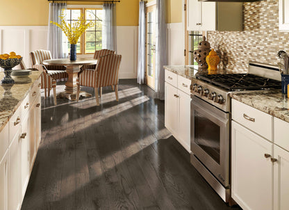 Prime Harvest Red Oak Solid in Oceanside Gray 5" - Low Gloss