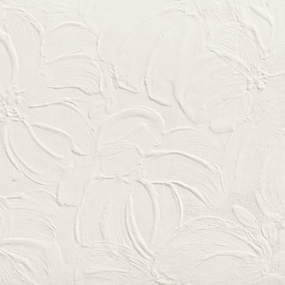 3D Wall Plaster in Bloom White