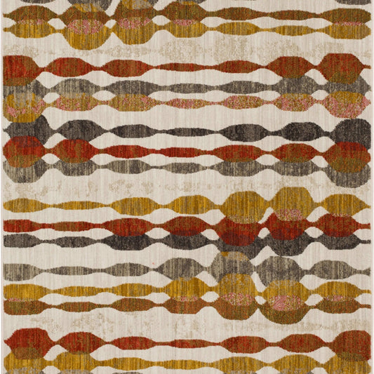 Acoustic Ginger in Ginger Area Rugs