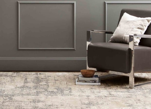 Agusti Frost Grey in Frost Grey 5'3"x7'10"