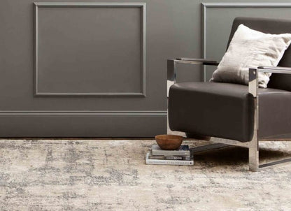 Agusti Frost Grey in Frost Grey 5'3"x7'10"