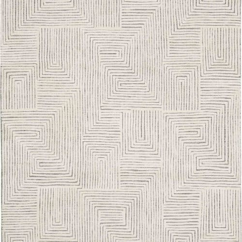 Algiers Black/White in Black/White 6'X9'