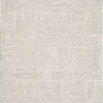 Algiers Black/White in Black/White 6'X9'