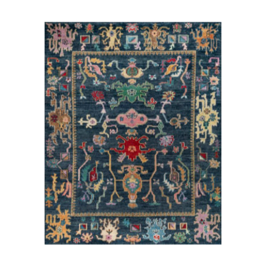 Alta-Beatrix Midnight Blue in Midnight Blue Area Rugs
