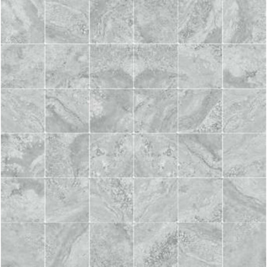 Antalya in Grey/Natural  _ 12 X 12 Tile