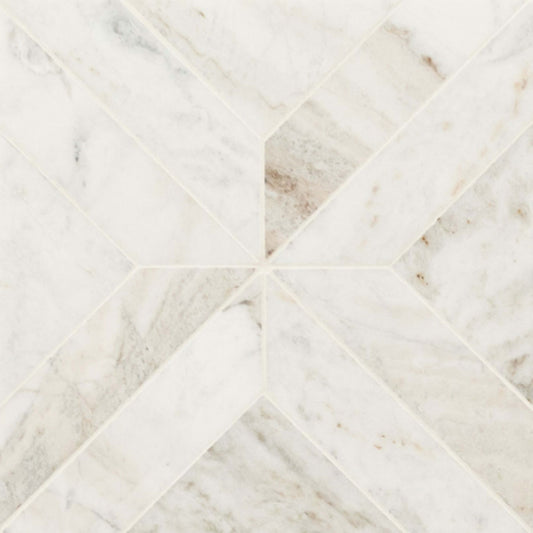 Arabescato Venato White in Arabescato Venato White Argyle Honed Natural Stone