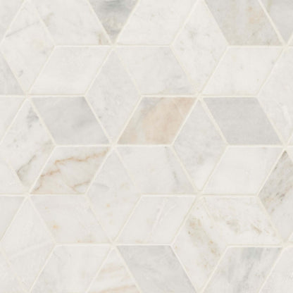 Arabescato Venato White in Arabescato Venato White Cube Honed Natural Stone