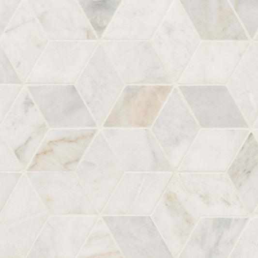 Arabescato Venato White in Arabescato Venato White Cube Honed Natural Stone