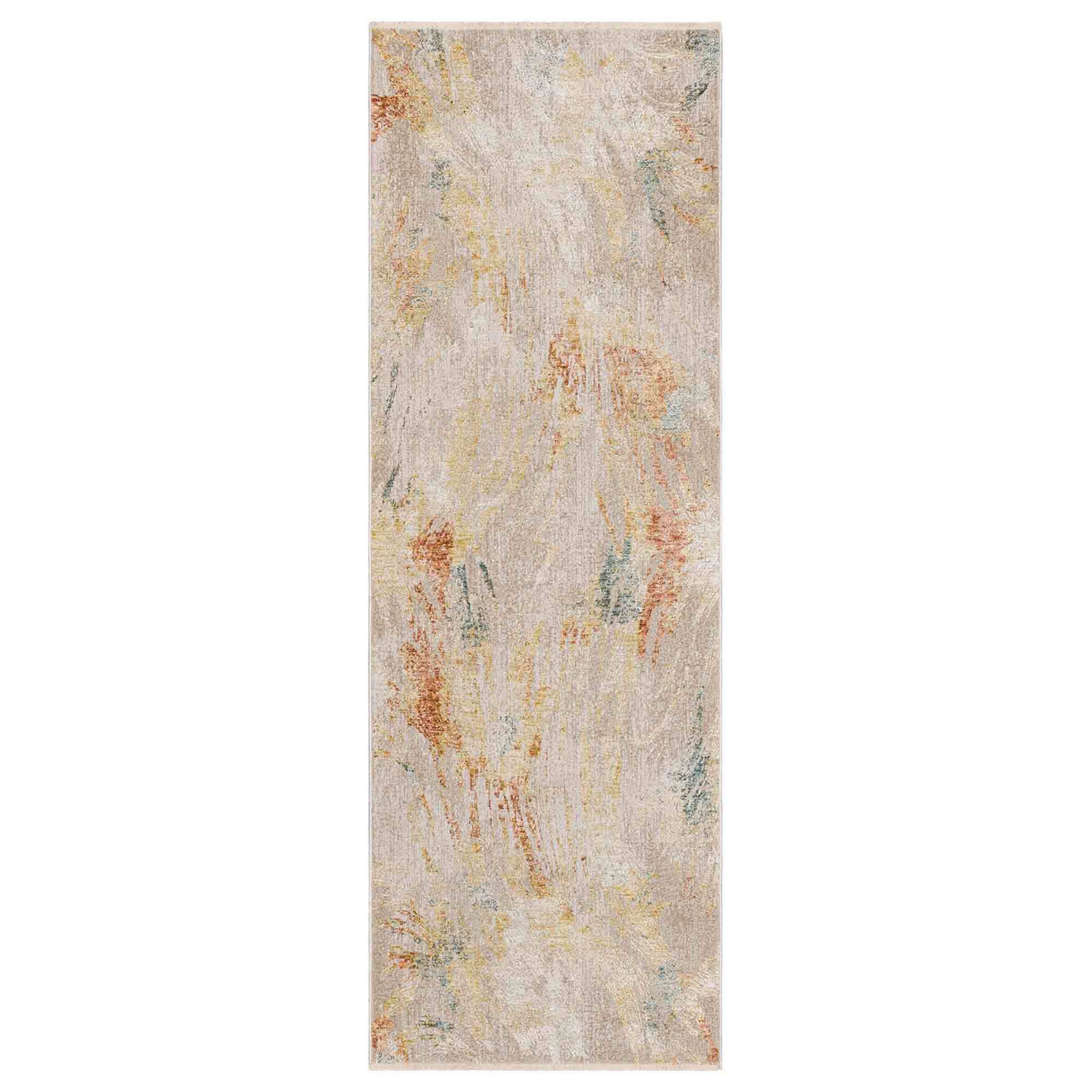 Artifact Beige in Beige 2'6"x7'6" Area Rugs