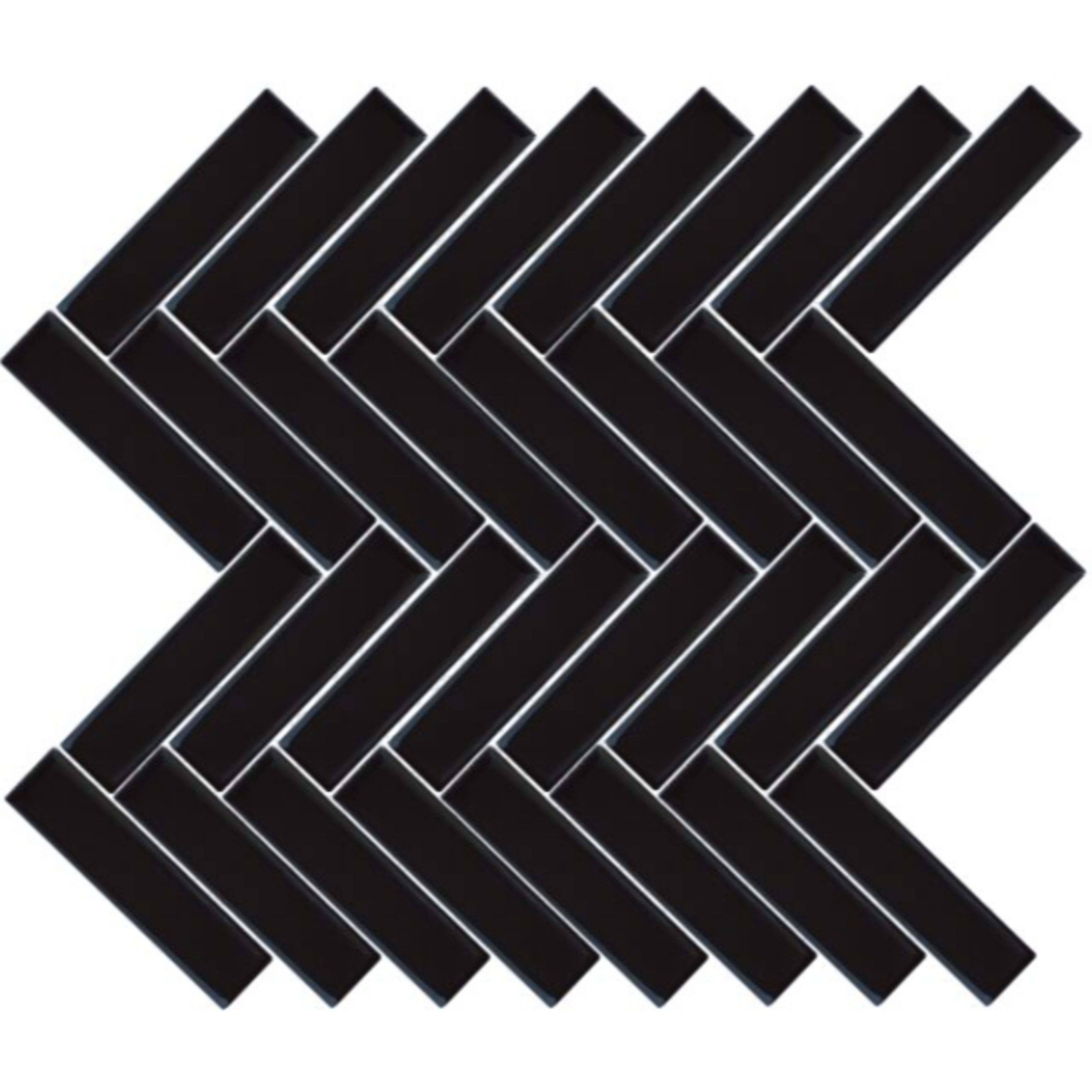 Artisan & Artisan Wall - 11x11 in Black/Glossy _ 11 X 11 Tile