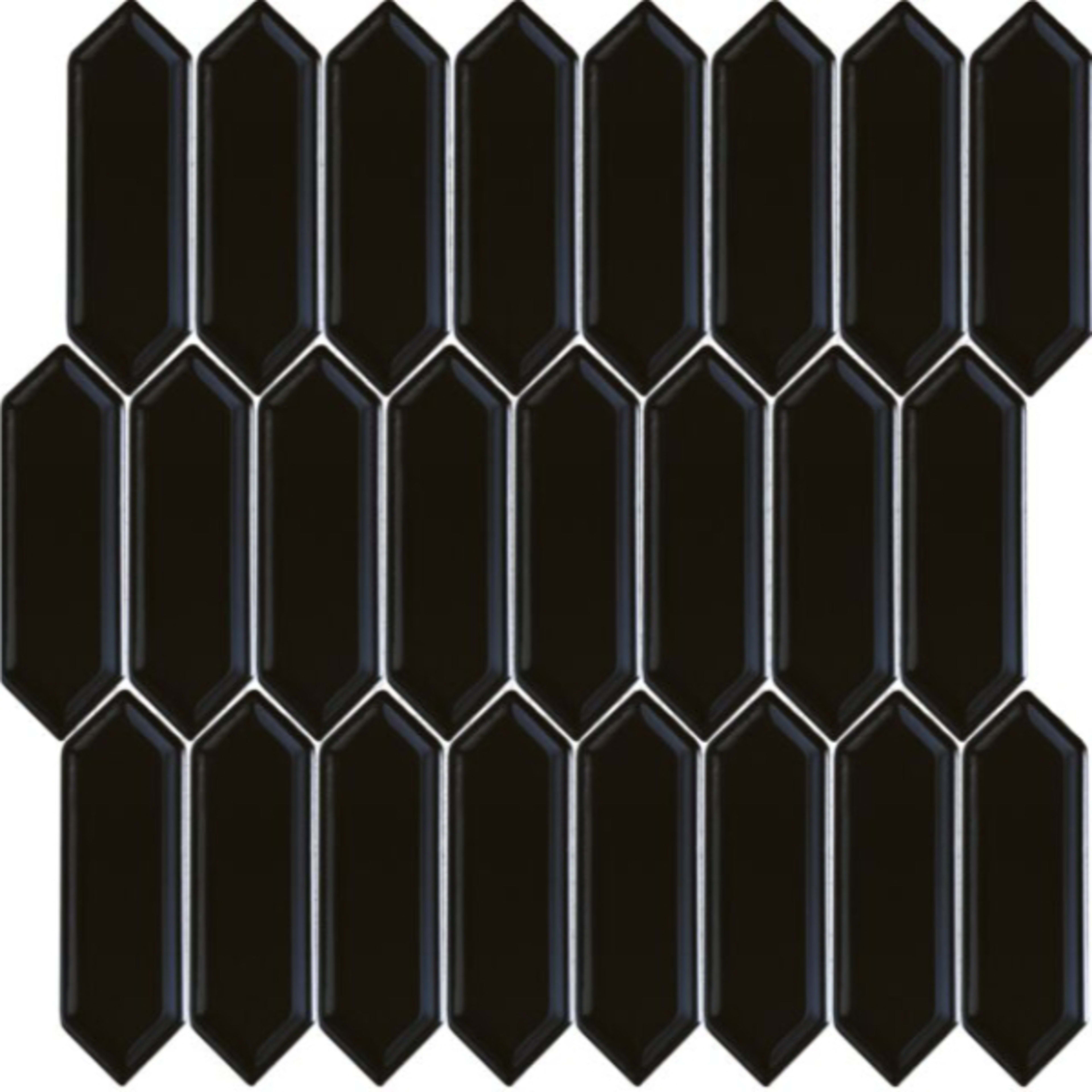Artisan & Artisan Wall - 11.5x11 in Black/Glossy _ 11.5 X 11 Tile