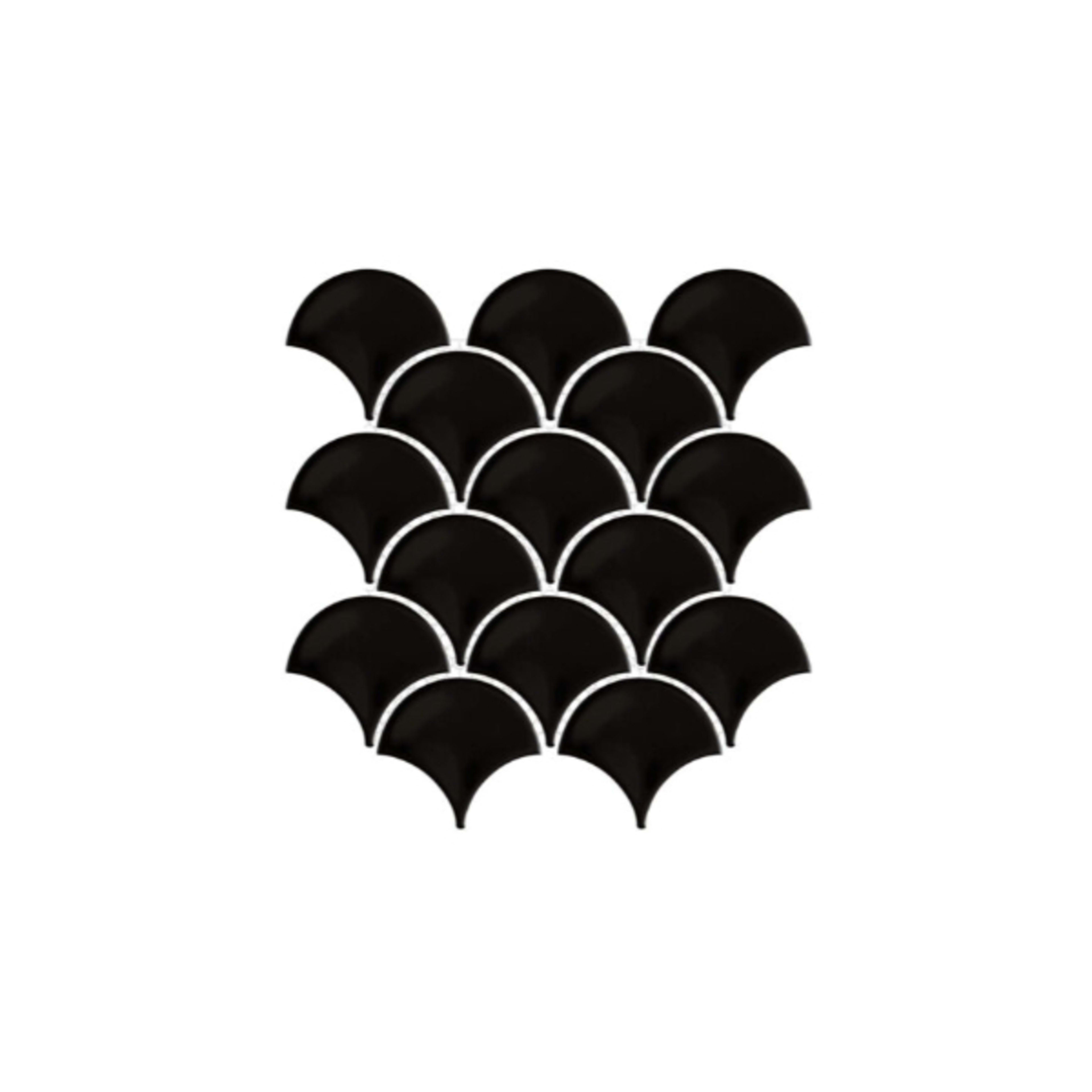 Artisan & Artisan Wall - 3x3 in Black/Glossy _ 3 X 3 Tile