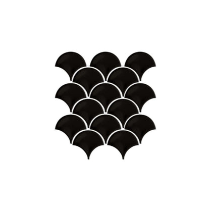 Artisan & Artisan Wall - 3x3 in Black/Glossy _ 3 X 3 Tile