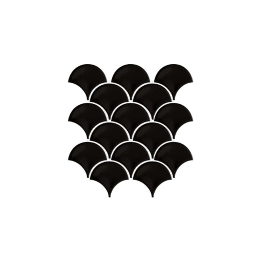 Artisan & Artisan Wall - 3x3 in Black/Glossy _ 3 X 3 Tile