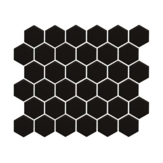 Artisan & Artisan Wall - 12.5x11 in Black/Satin Matte _ 12.5 X 11 Tile