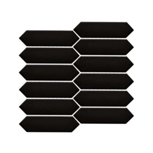 Artisan & Artisan Wall - 11.5x11.5 in Black/Glossy _ 11.5 X 11.5 Tile