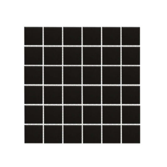 Artisan & Artisan Wall -  12x12 in Black/Satin Matte _ 12 X 12 Tile