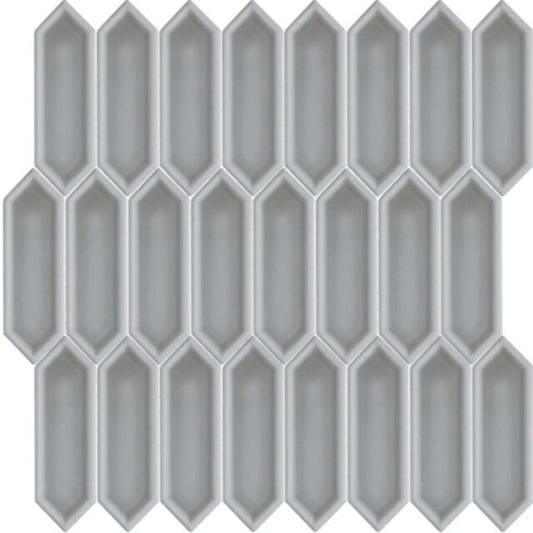 Artisan & Artisan Wall - 11.5x11 in Grey/Glossy _ 11.5 X 11 Tile