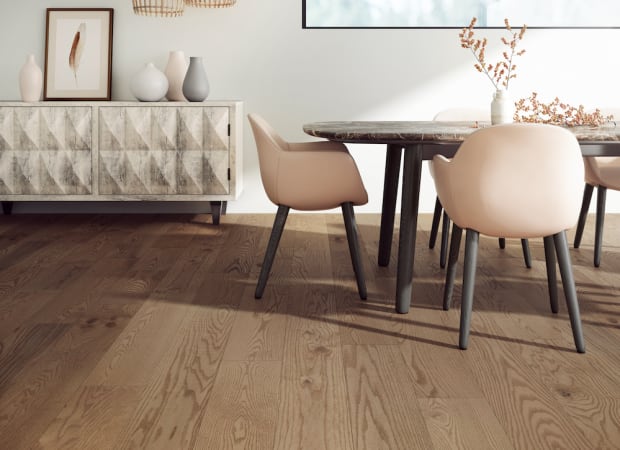 Atmosphere Collection - Smooth Red Oak Engineered 3/4 in Breeze 5